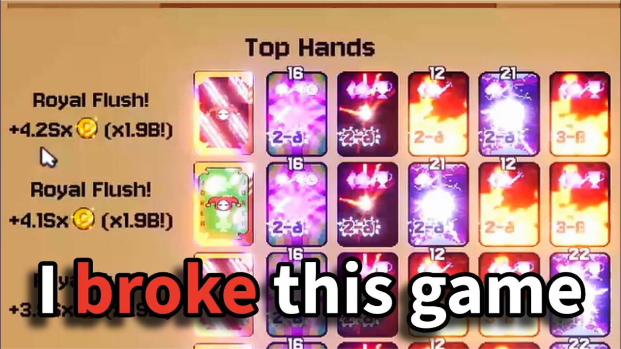 I Broke This Gambling Game and Made BILLIONS - This Ain't Even Poker, Ya Joker