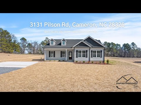 3131 Pilson Rd, Cameron, NC home video tour