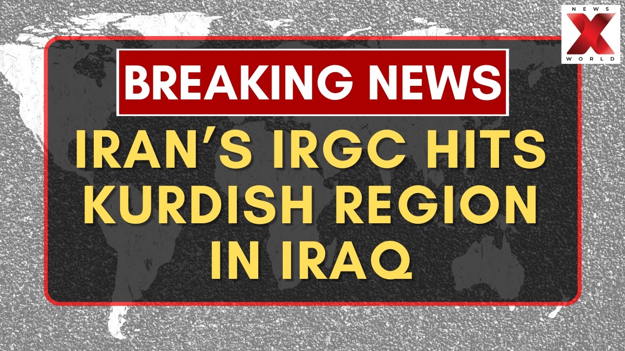 IRGC Claims Strikes On Targets In Northern Iraq’s Kurdish Region | NewsX World