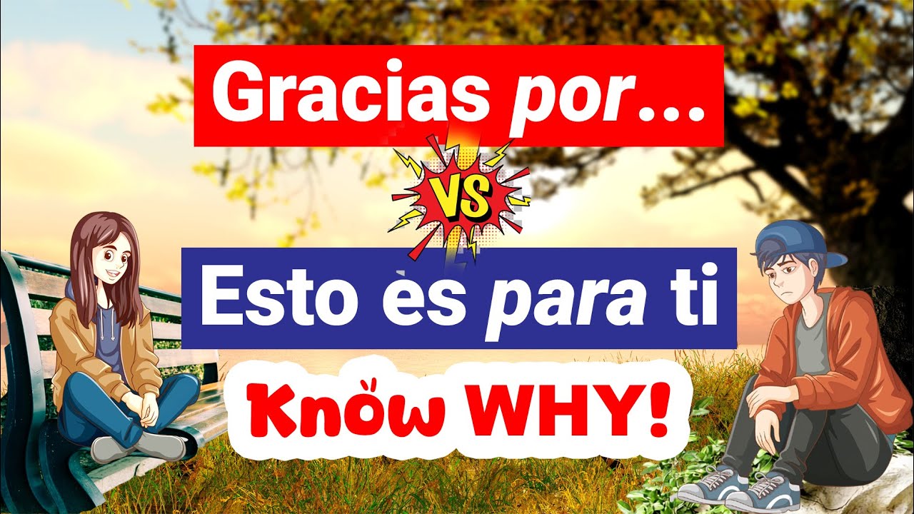 Por vs Para in Spanish 🚀 | 120 Real Sentences to Master the Difference ...