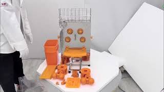 TECHTONGDA Commercial Juicer Machine, Orange Squeezer for 22-30 per Minute, Lemon Juice Extractor
