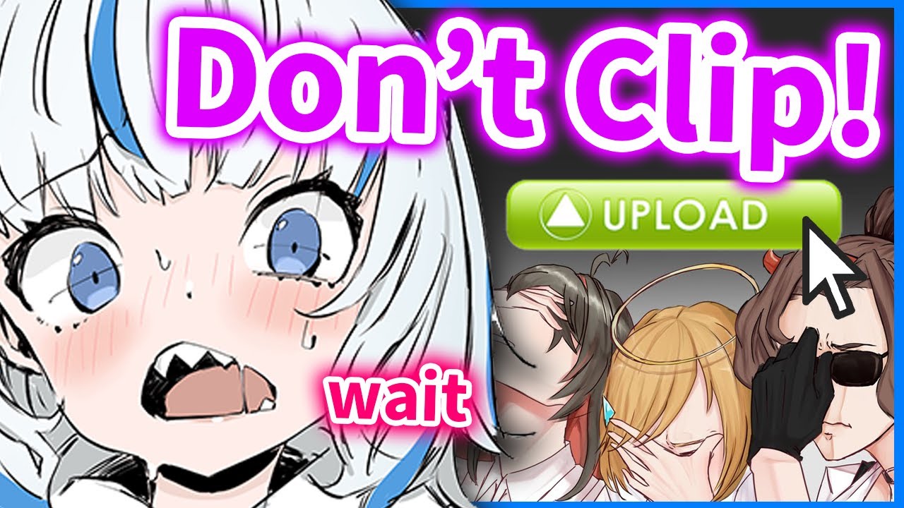 When Gura's Brain BETRAYS her Mouth on Stream【Gawr Gura / HololiveEN】