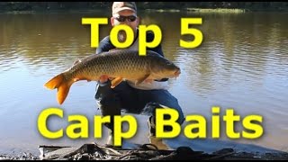 5 Best Carp Baits - How to catch carp with 5 different baits. 