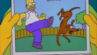 The Simpsons - Lost Dog Photo