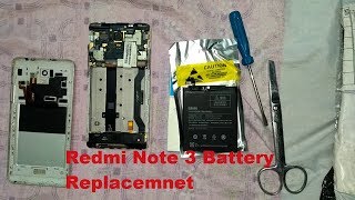 REDMI NOTE 3 BATTERY replacement | BM46 |dead battery replacement
