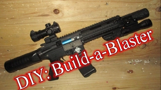 DIY Sci Fi Inspired AIRSOFT Build a Blaster