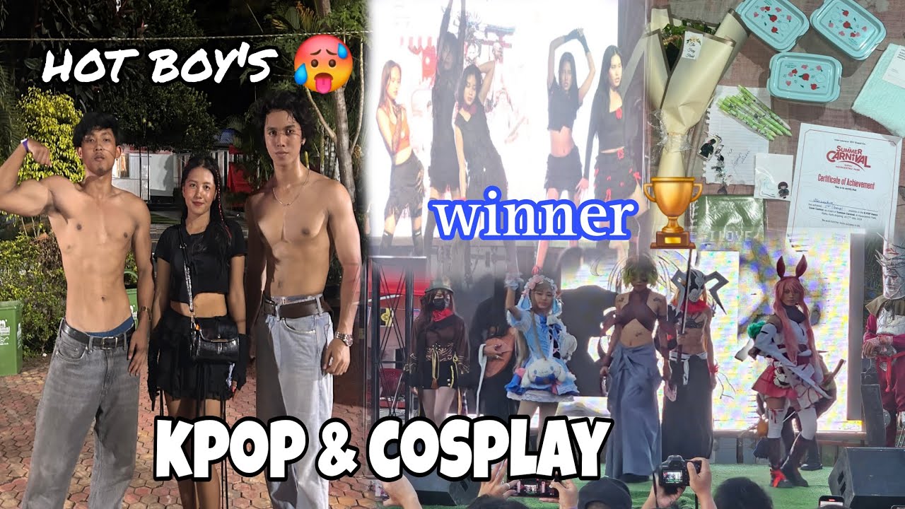 Summer Carnival Diphu Aquacentric Park | Kpop and Cosplay Competition 2024 | Vlog14 | Mousumi Borah
