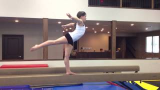 2014 Junior Olympic Beginner Beam