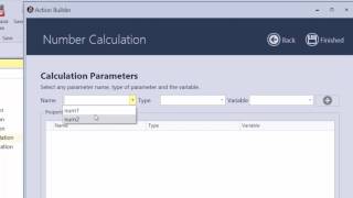 Action Builder Calculation