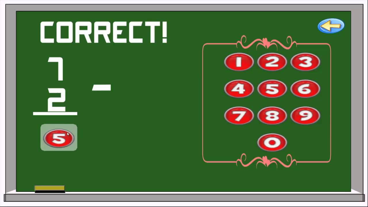 Maths Subtraction for kids - YouTube