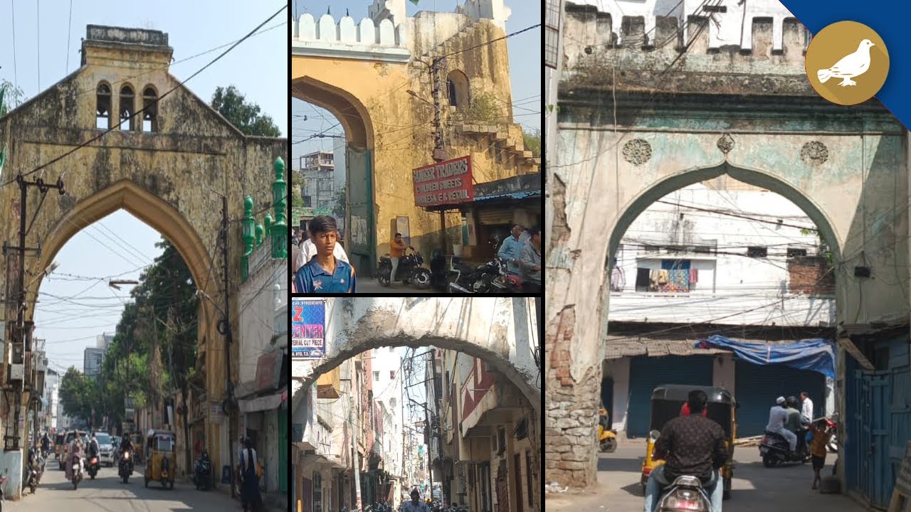 Crumbling Historical Kamans cries for renovation in Old City Hyderabad
