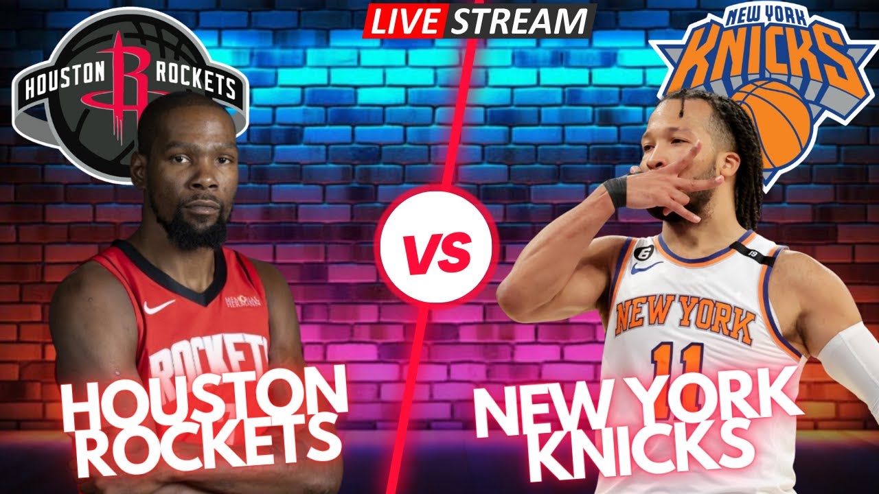 Houston Rockets vs New York Knicks/Live Play by Play Reaction - YouTube