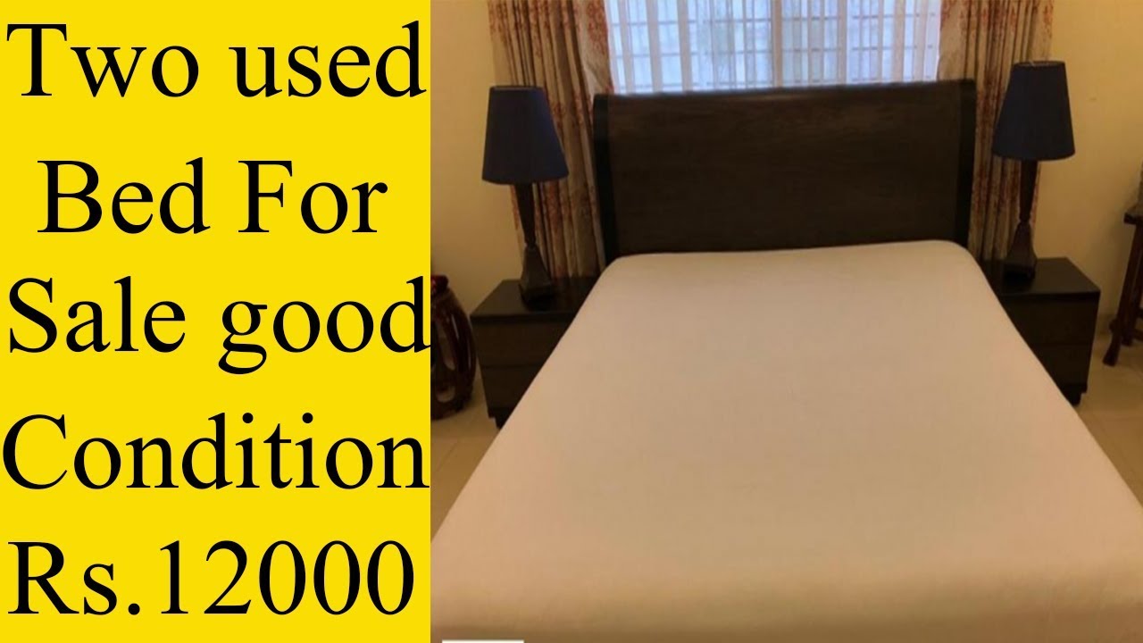 Two Used Bed for sale good condition Low price in pakistan offer time