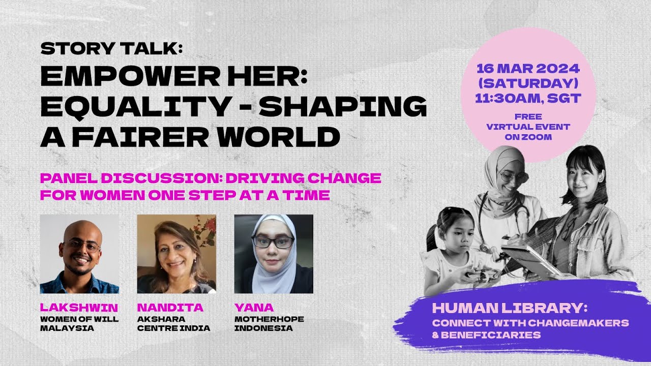 Story Talk: Empower HER: Equality - Shaping a Fairer World