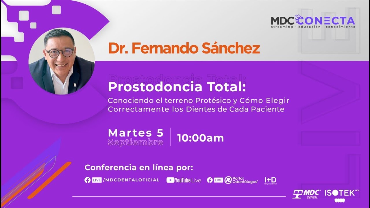 Conferencia en línea: Prostodoncia Total: Conociendo el terreno protésico