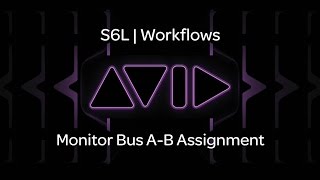 VENUE | S6L β Monitor Bus A-B Assignment