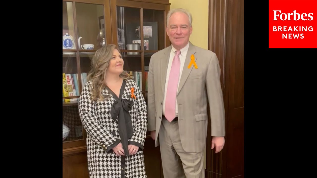 Tim Kaine Brings First Person Born In U.S. Through IVF As Guest To The