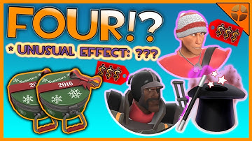 FOUR UNUSUALS! OUR LUCK IS BACK! WINTER 2016 CASE UNBOXING - TF2 Weekly Unboxing