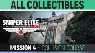 Sniper Elite: Resistance - Mission 4 - All Collectibles & Trophies 🏆 Collision Course