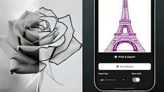 मिनटों में टैटू स्टेंसिल कैसे बनाएं screenshot 4