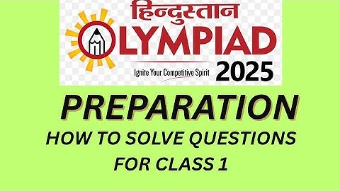 Hindustan Olympiad 2025 preparation for class 1.#class1 #howto #nationalolympiad #2025 #topper #syll