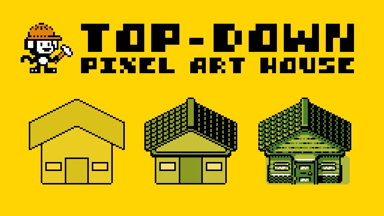 Let'S Build A Top-Down Pixel Art House! - Youtube