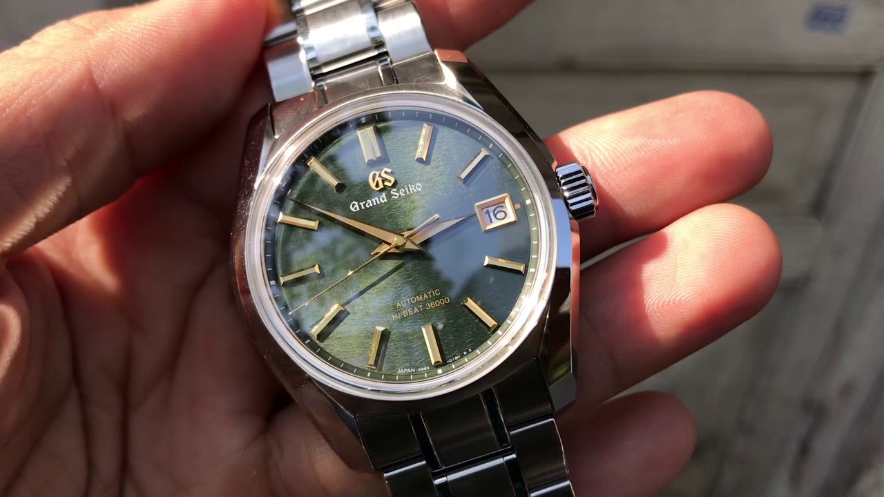 Grand Seiko SBGH271 Hi-Beat 36000 Summer l Jawatch - YouTube