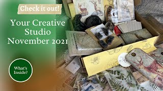 Your Creative Studio Unboxing: November 2021