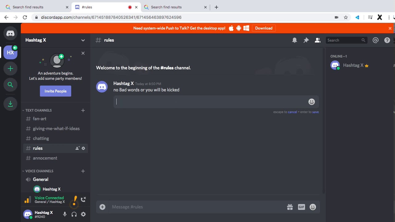MY Discord YouTube my-discord-youtube