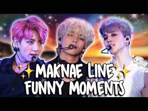 BTS MAKNAE LINE FUNNY MOMENTS