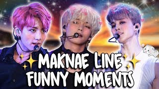 BTS MAKNAE LINE FUNNY MOMENTS