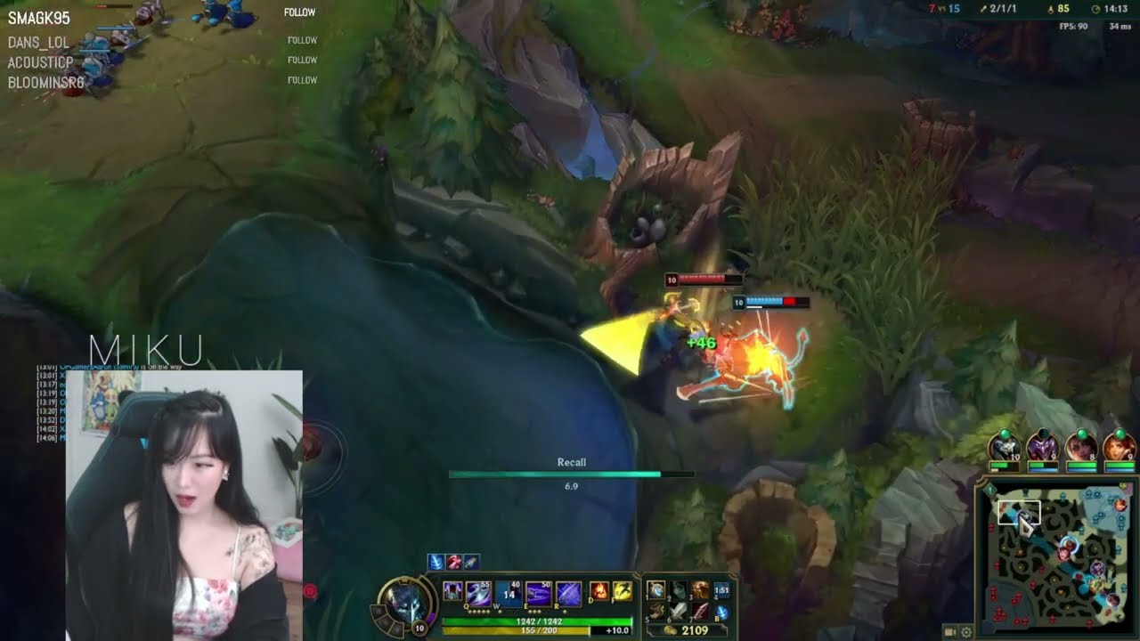 MIKU PLAYS ZED VS GAREN - DIAMOND PATCH 12.2