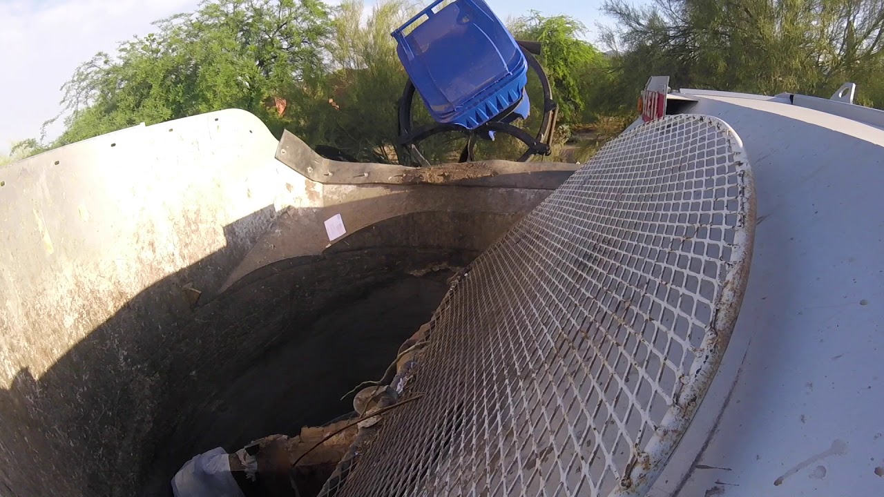 Cave Creek Recycling Hopper View YouTube