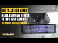 New Model Y Juniper/3 Highland  Media Rearview Mirror 3.0