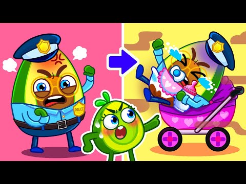 Oh! Adults Turned into Diaper Babies😂 Songs for Kids & Stories & Cartoon | Pit & Penny Family 🥑