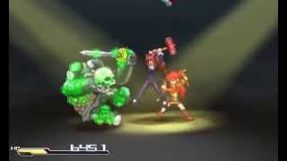 Project X Zone - Gemini & Ericas Special Attack Rambling Wheel & Sacre De Lumiere