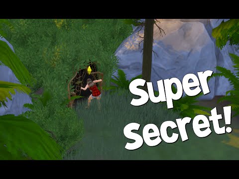 The Sims 4 Locais secretos GRUTA ESQUECIDA 