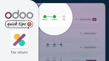 Odoo Quick Tips - Tax Return [Accounting]