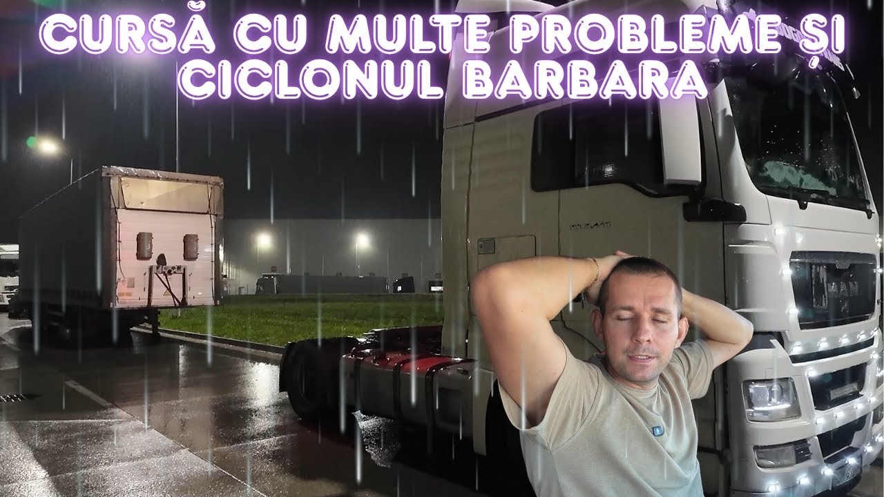 🚛 Cursa de Coșmar: Noaptea spre Satu Mare prin Ciclonul Barbara 🌪️      #vlog #travel #work