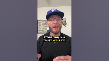 XRP opslaan in een trust wallet?