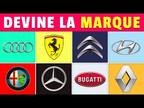 Devine la MARQUE à partir du LOGO 🚗