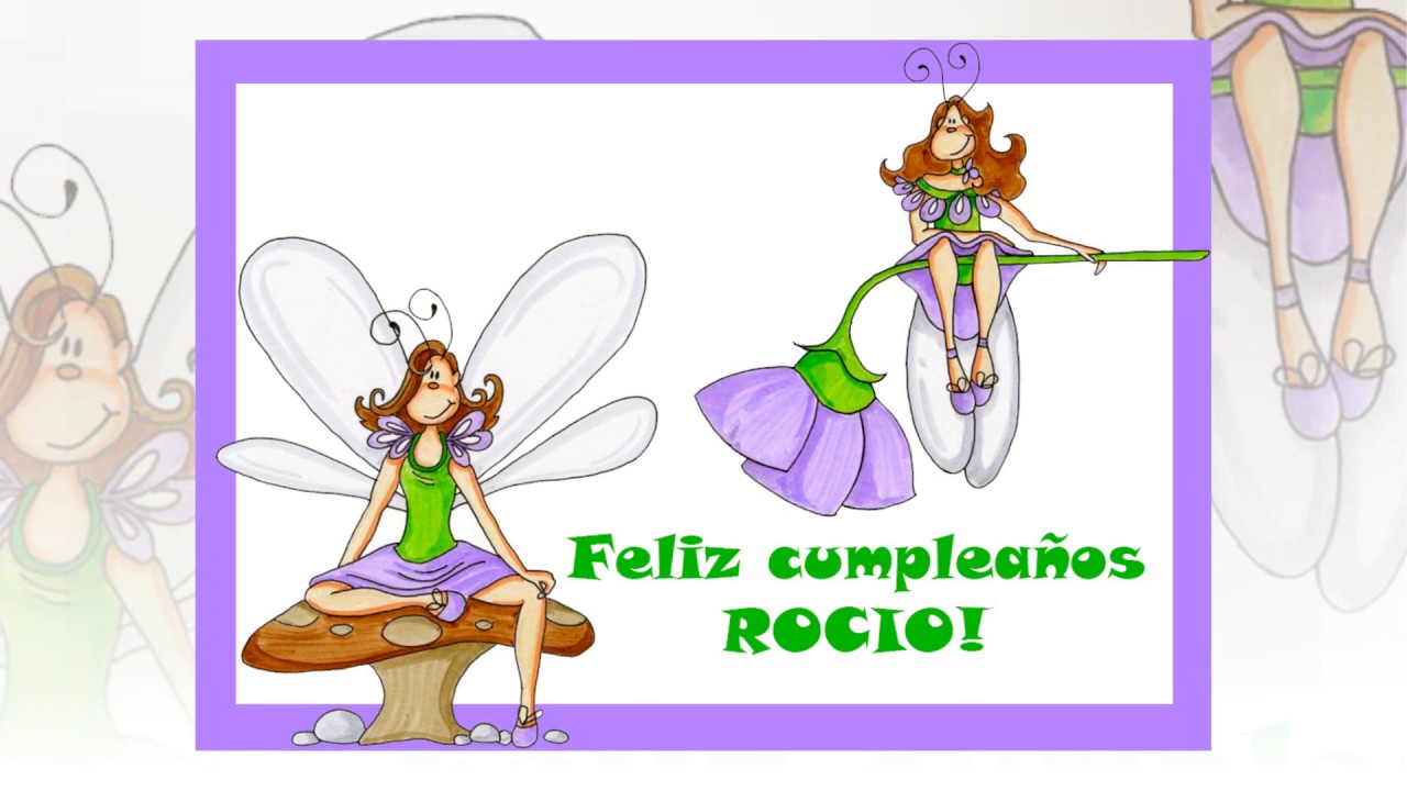 Feliz Cumpleaños Rocio feliz cumpleaños hermana