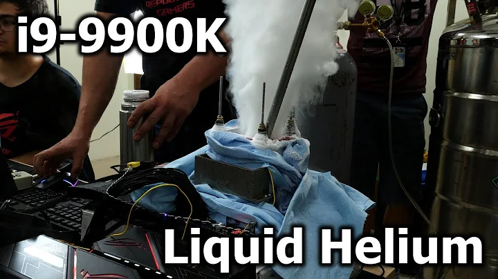 Breaking World Records: i9-9900K Overclocking with Liquid Helium at -230°C