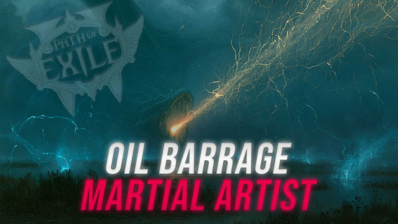 Oil Barrage Martial Artist 0.5 Update - Path of Exile 2 Build Guide