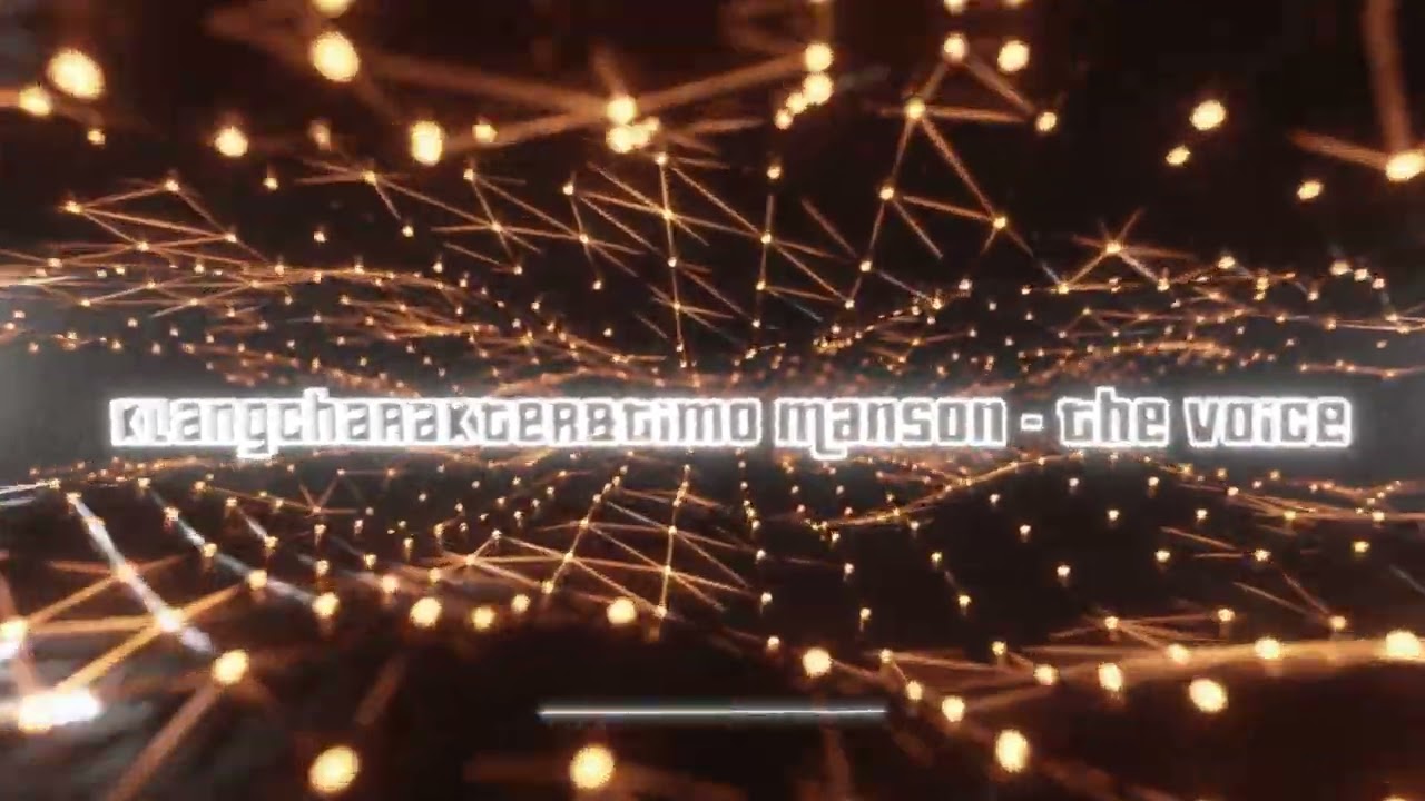 Watch KlangCharakter & Timo Manson - The Voice on YouTube