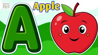 ABC Rhymes for Toddlers |A to Z ABC Phonics Song for Kids | Phonics Fun with A for Apple #kidssongs 