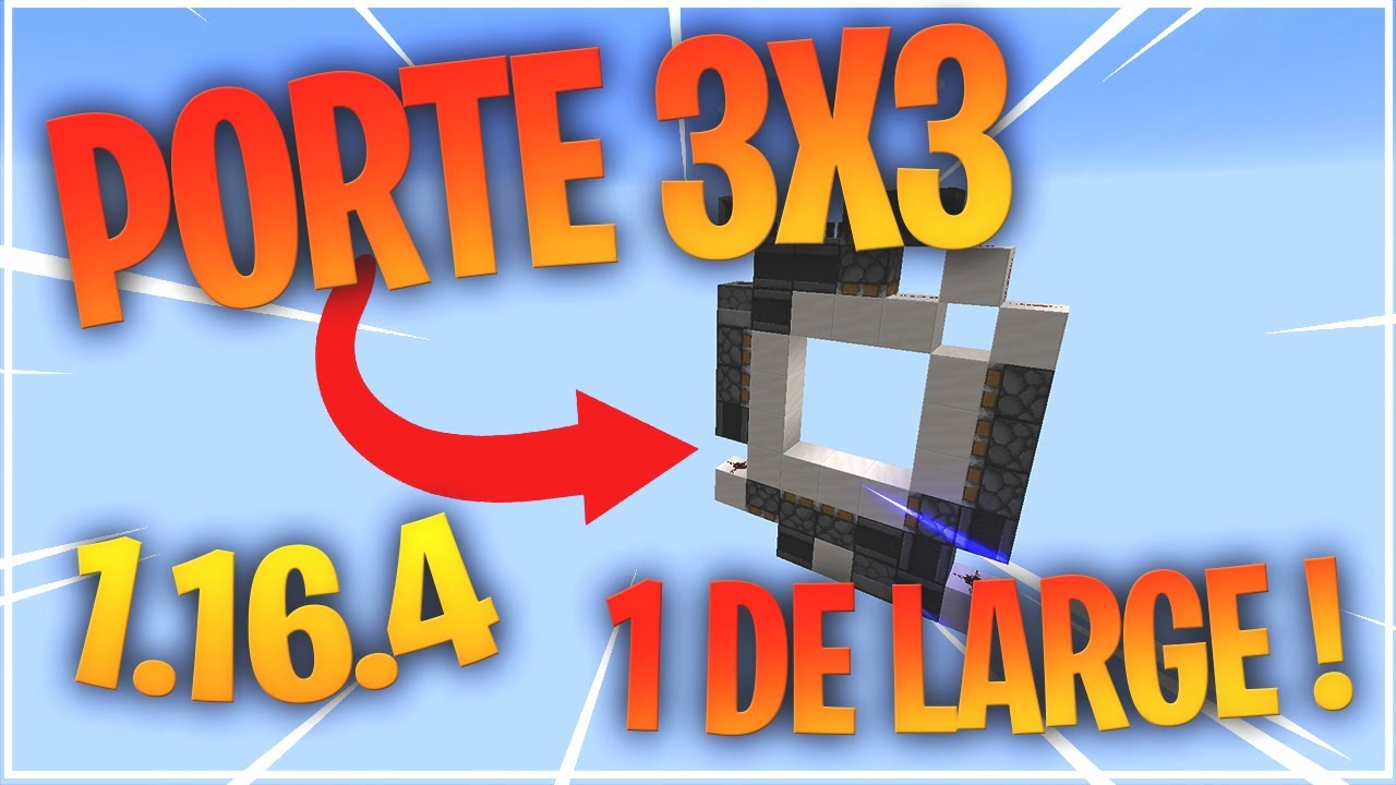 Porte 3x3 Compacte et Simple [1.16 - 1.21]
