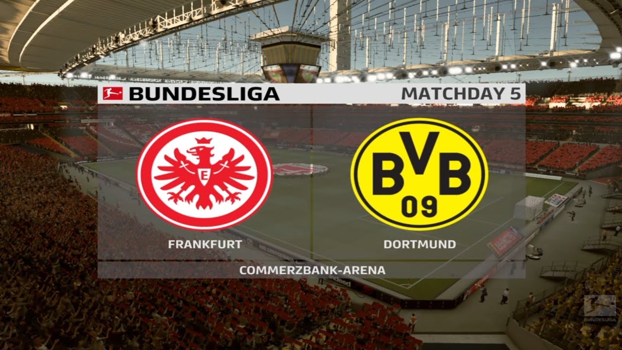 Fifa 21 | FRANKFURT V DORTMUND - @Commerzbank-Arena (FULL 4k Gameplay) Broadcast Cam /Tv Cam