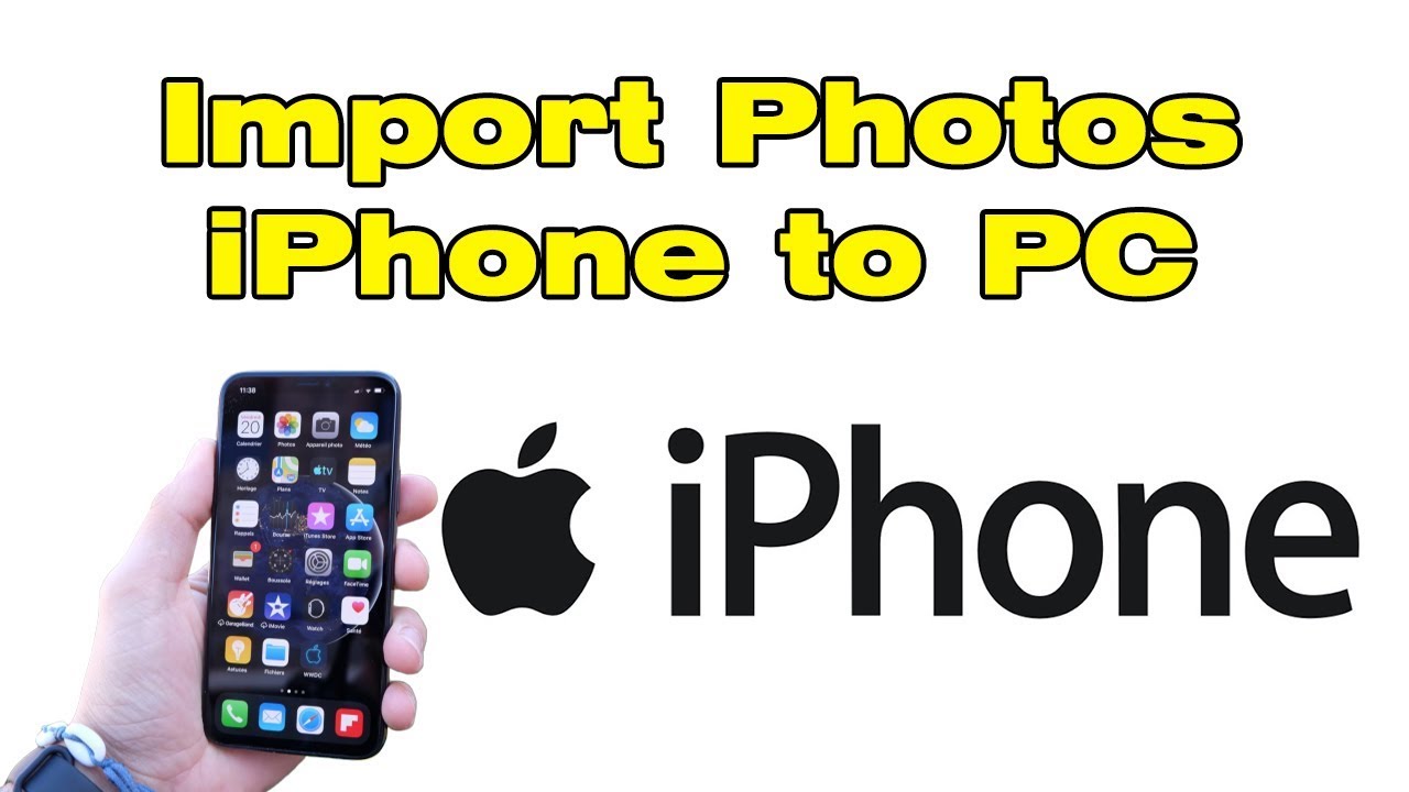 How to Import Photos from iPhone to PC Windows 10, Windows ...