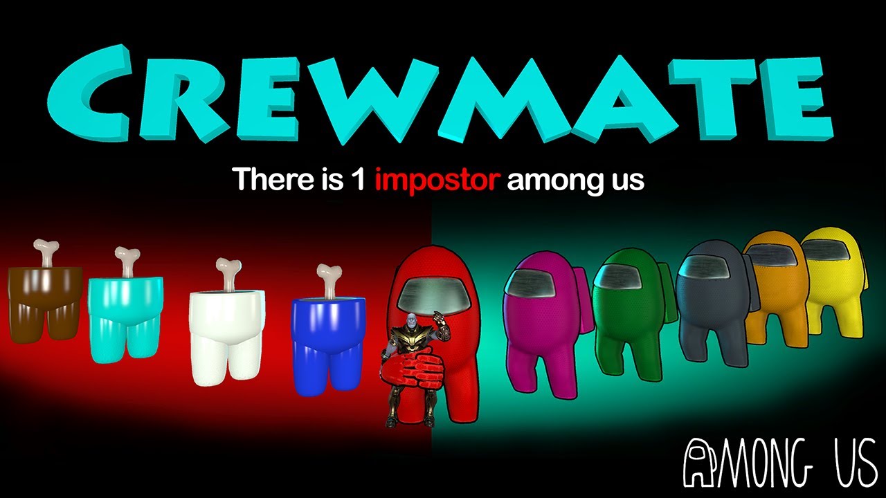 Among us 3d Animation - Impostor and Thanos Funny Video (sfm)